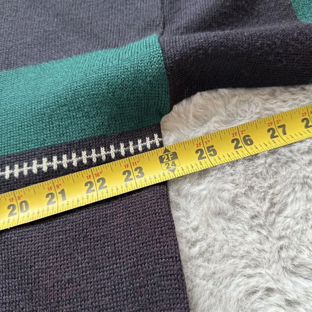 VINTAGE BLARNEY WOOLLEN MILLS CREWNECK SWEATER EMBROIDERED GOLF IRELAND M